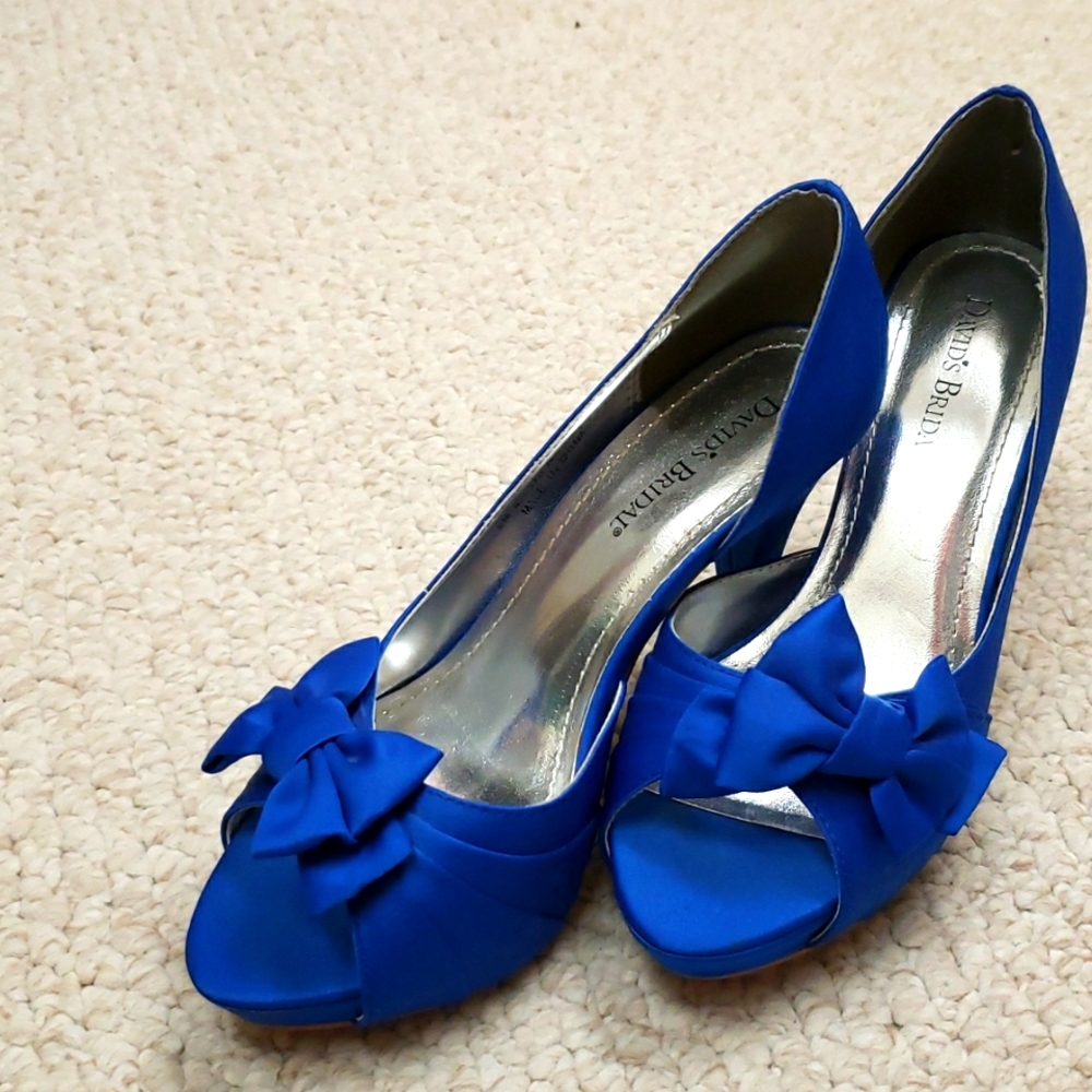 Blue heels